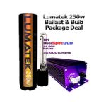 Lumatec 250w Ballast & Lamp Combinations